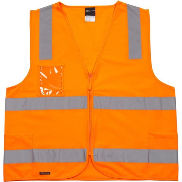 Hi Vis (D&N) Zip Safety Vest