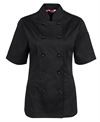 Ladies Chefs Jacket - Short Sleeve