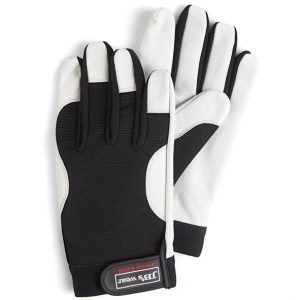 Stretch/ Leather Glove