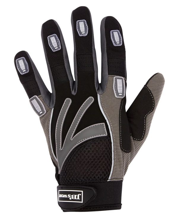 Black/ Grey Mechanics Glove