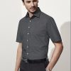 Oscar Men's Short Sleeve Shirt Black