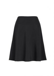 Women's Bandless Flared Skirt Slate