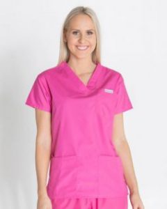 Mediscrubs 4 Pocket Top Pink