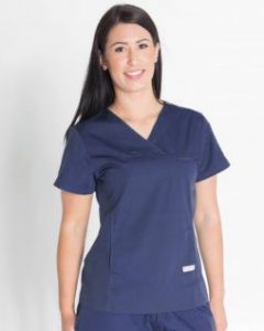 Mediscrubs Women's Fit Solid Colour Navy