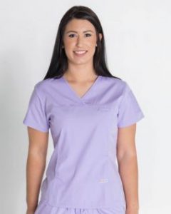 Mediscrubs Women's Fit Solid Colour Lilac