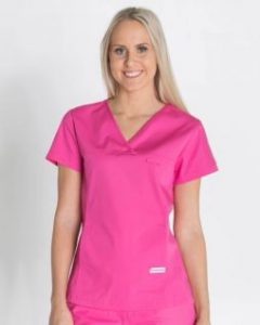 Mediscrubs Women's Fit Solid Colour Pink