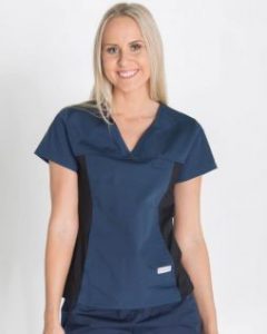 Mediscrubs Women's Fit with Spandex Navy
