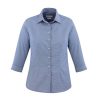 Jagger Shirt Ladies 3/4 Sleeve French Blue