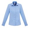 Regent Shirt Ladies Long Sleeve Blue