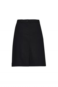 Women's Comfort Waist Cargo Skirt Black back